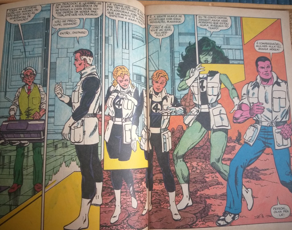 Quarteto Fantastico viagem maquina do tempo Nathaniel Richards